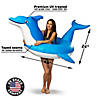 Inflatable GoFloats&#8482; Dolphin Raft Tube Image 2