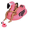 Inflatable GoFloats&#8482; Giant Flamingo Pool Float Image 1