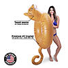 Inflatable GoFloats&#8482; Meowzers Cat Tube Raft Image 2