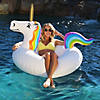 Inflatable GoFloats&#8482; Unicorn Tube Raft Image 1