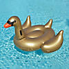 Inflatable Gold Giant Swan Swimming Pool Ride-On Float  75-Inch Image 3