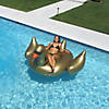 Inflatable Gold Giant Swan Swimming Pool Ride-On Float  75-Inch Image 4