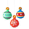 Inflatable Hanging Ornaments - 12 Pc. Image 1