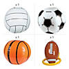 Inflatable Jumbo Sports Ball Assortment Kit - 4 Pc. Image 1
