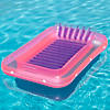 Inflatable Pink and Purple Water Sports Tub Pool Raft Lounger  12-Inch Image 2