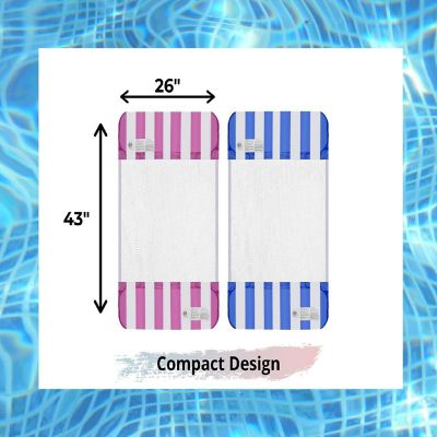 Inflatable Swimming Pool PVC Float Lounge  Blue Image 1
