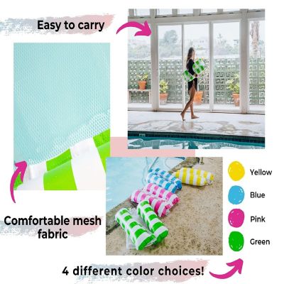Inflatable Swimming Pool PVC Float Lounge  Green Image 2