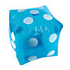 Inflatable Transparent Dice - 12 Pc.  Image 1