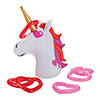 Inflatable Valentine Unicorn Ring Toss Game Image 1