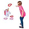 Inflatable Valentine Unicorn Ring Toss Game Image 1