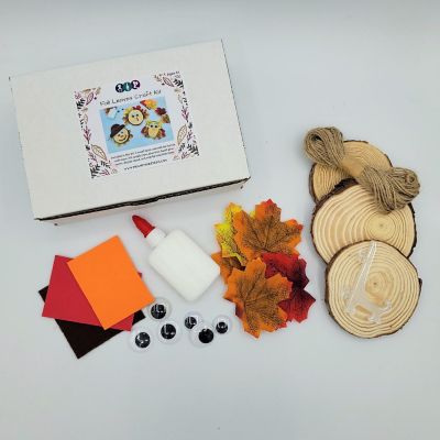 Ink and Trinket Kids DIY Fall Craft Kit - Makes 3 Image 1