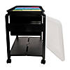 Innovative Storage Designs Folding Mobile File Cart Image 1