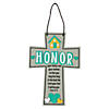 Inspirational Mother & Father Cross Craft Kit - Makes 12 Image 1