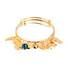 Inspiring Charms Expandable Goldtone Bangle Bracelets - 6 Pc. Image 2