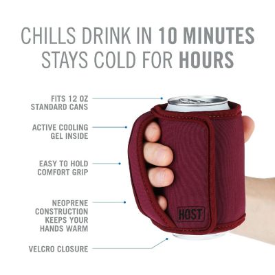 Insta-Chill Standard Can Sleeve in Wine Image 3