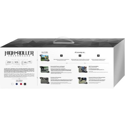 Interworks Unlimited High Roller Hoverboard C, Black Image 2
