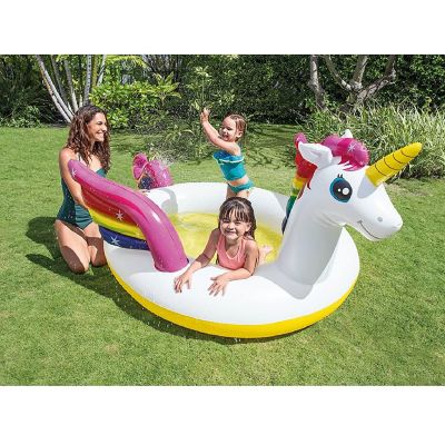 Intex Mystic Unicorn Inflatable Spray Pool Image 1