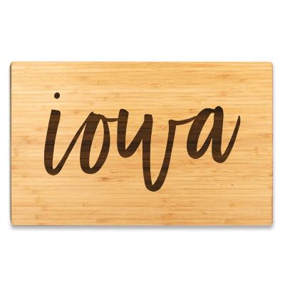 Iowa Bamboo Board 17.75x11 Image 1