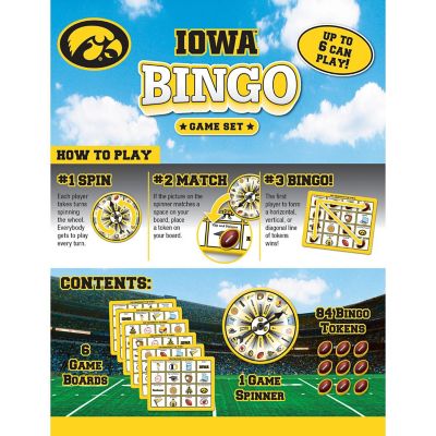 Iowa Hawkeyes NCAA Bingo Game Image 3