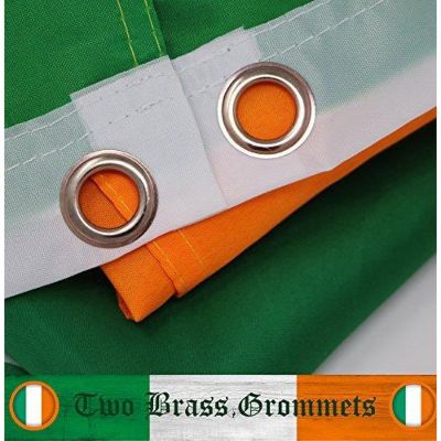 Ireland Irish Flag 150D Printed Polyester 3x5 Ft Image 1