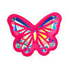 Iridescent Butterfly-Shaped Paper Dinner Plates - 8 Ct. Image 1