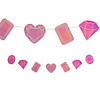 Iridescent Diamond Shapes Garland Image 1