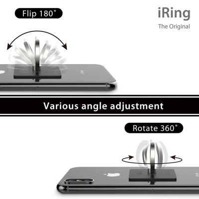 iRing Original Phone Grip (Jet Black) Image 1