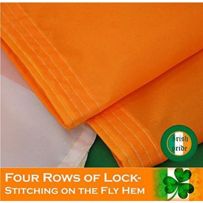 Irish Shamrock Flag 150D Printed Polyester 3x5 Ft Image 3