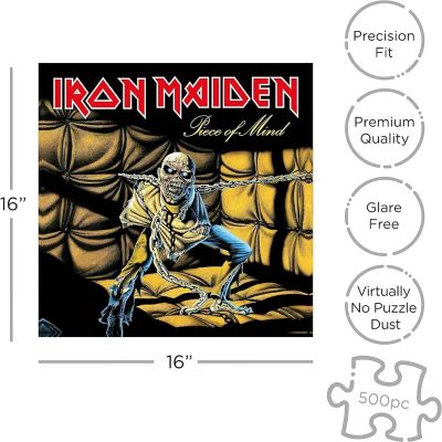 Iron Maiden Piece Of Mind 500 Piece Jigsaw Puzzle Image 2