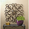 Iron Scrollwork Wall D&amp;#233;cor 30.00" X 1.50" X 29.88" Image 1