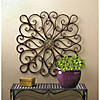 Iron Scrollwork Wall D&#233;cor 30.00" X 1.50" X 29.88" Image 1