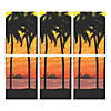 Island Luau Sunset Scene Setter - 2 Pc. Image 1