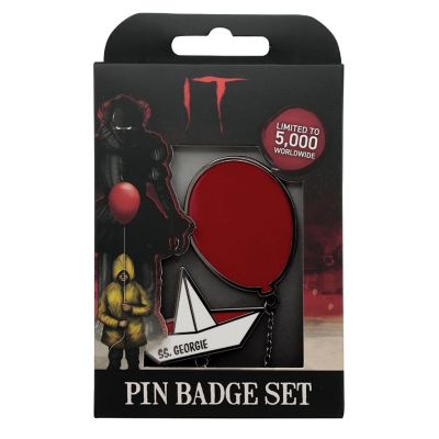 IT 2 Piece Pin Badge Set Image 1