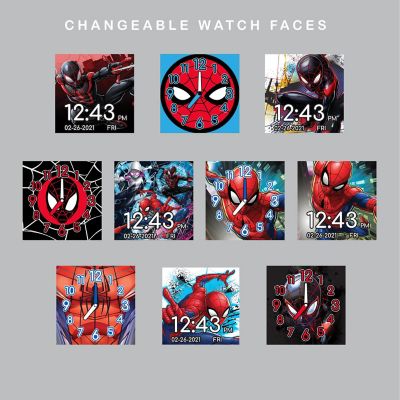 iTime Smartwatch Marvel Spider-Man in Red SPD4705OT Image 2