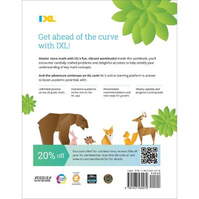 IXL Multiplication 3rd Grade Math Workbook, Covering Times Table Math Facts, Multiplication Properties, and More 3rd Grade Math, Math Workbook Grade 3 Image 1