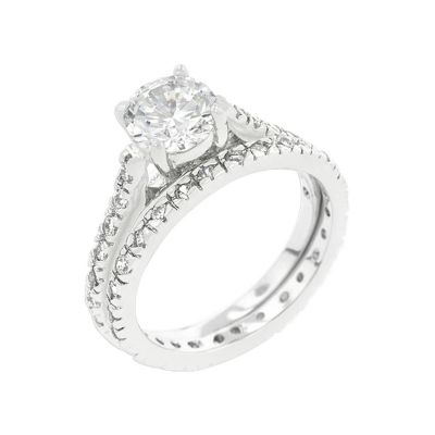 J Goodin Glistening Engagement Ring Set Size 9 Image 1