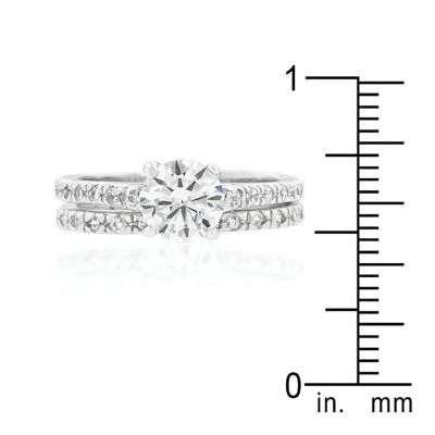 J Goodin Glistening Engagement Ring Set Size 9 Image 2