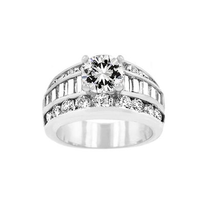 J Goodin Luxurious Engagement Ring Size 7 Image 1