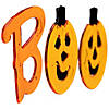 Jack O' Lantern and Ghost &quot;Boo&quot; Halloween Gel Window Clings - 9pc Image 3