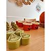 Jack-O&amp;#8217;-Lantern Disposable Paper Snack Cups - 25 Pc. Image 1