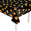 Jack-O&#8217;-Lantern Plastic Tablecloth Roll Image 1
