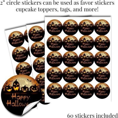 Jack O' Lantern Sticker Bundle 429pc. by AmandaCreation Image 3