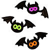 Jack-O-Lanterns and Bats Halloween Gel Window Clings - Orange and Black - 6pc Image 4