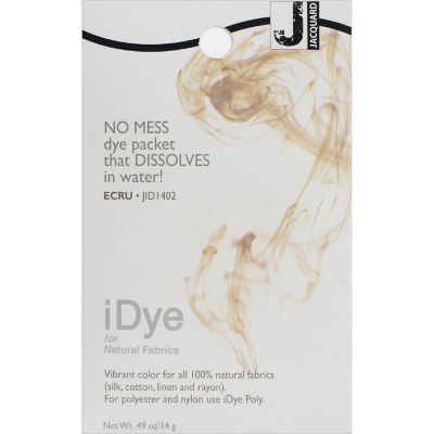 Jacquard iDye Fabric Dye 14g-Ecru Image 1
