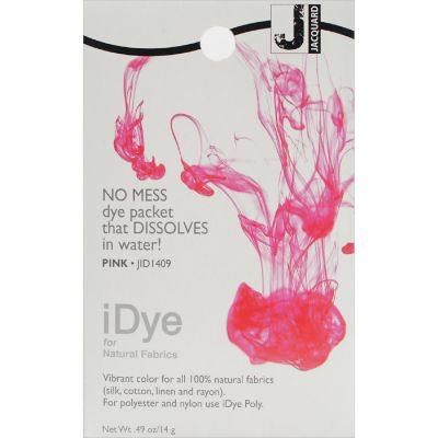 Jacquard iDye Fabric Dye 14g-Pink Image 1