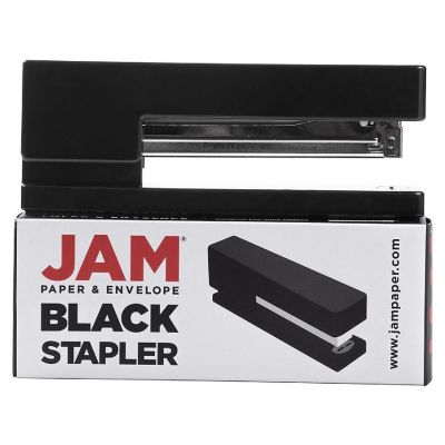 JAM PAPER Modern Desk Stapler, Black, Sold Individually Image 2