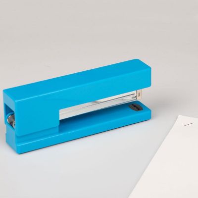 JAM PAPER Modern Desk Stapler, Blue, Sold Individually Image 3