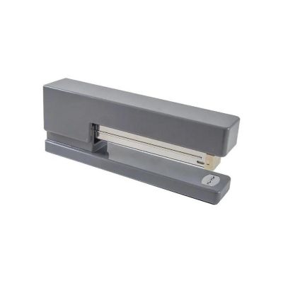 JAM PAPER Modern Desk Stapler, Gray, Sold Individually Image 1