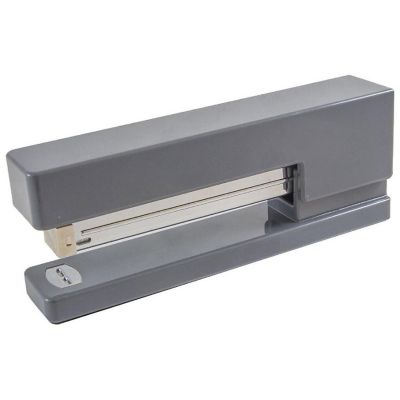 JAM PAPER Modern Desk Stapler, Gray, Sold Individually Image 1