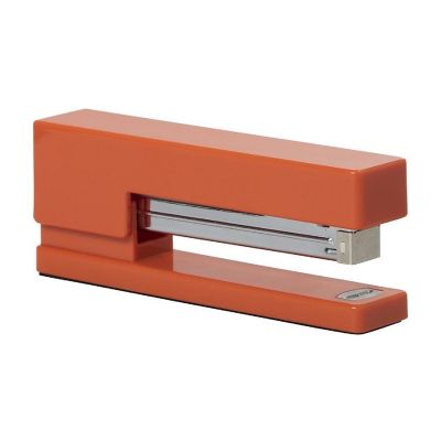 JAM PAPER Modern Desk Stapler, Orange, Sold Individually Image 1